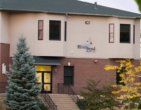 RiverBend Plaza front door